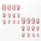 Nail Art Set Floral Accent Easy Application & Long-Lasting Finish