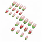 Nail Art Set Floral Accent Self-Adhesive & Long-Lasting Wear
