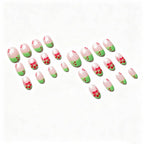 Nail Art Set Floral Accent Self-Adhesive & Long-Lasting Wear