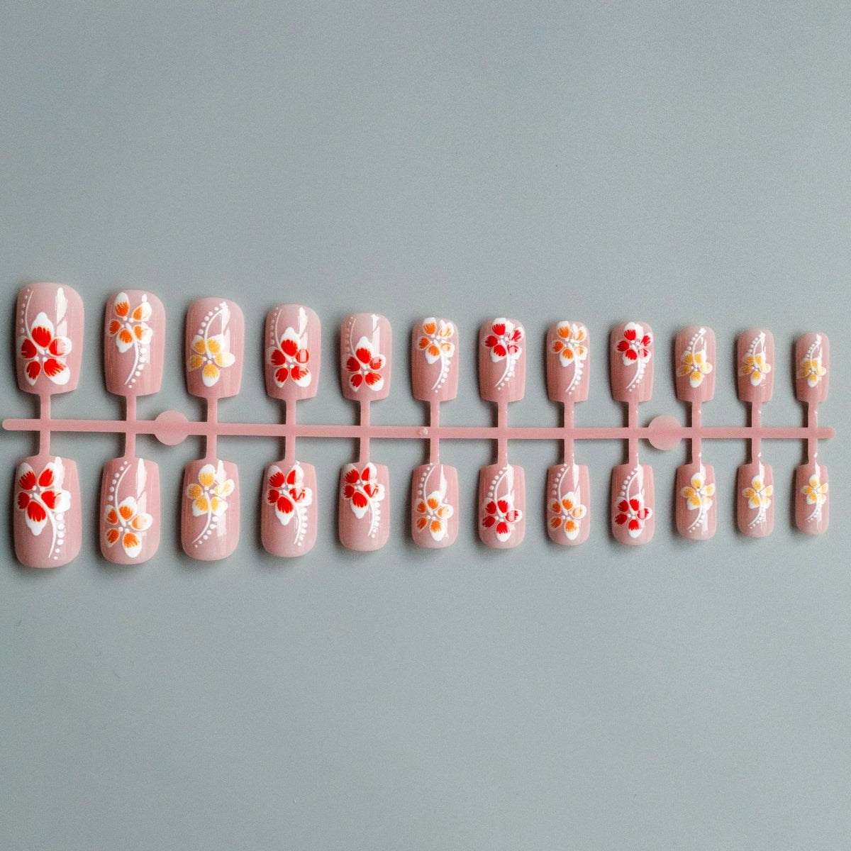 Nail Art Set Floral Acrylic Easy Application