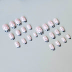 Nail Art Set Floral Designs Clear Nude & Jelly