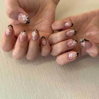 Nail Art Set Floral Designs Clear Nude & Jelly
