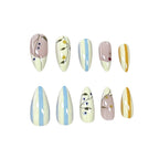 Nail Art Set Floral Designs Complete Kit Long-Lasting Finish