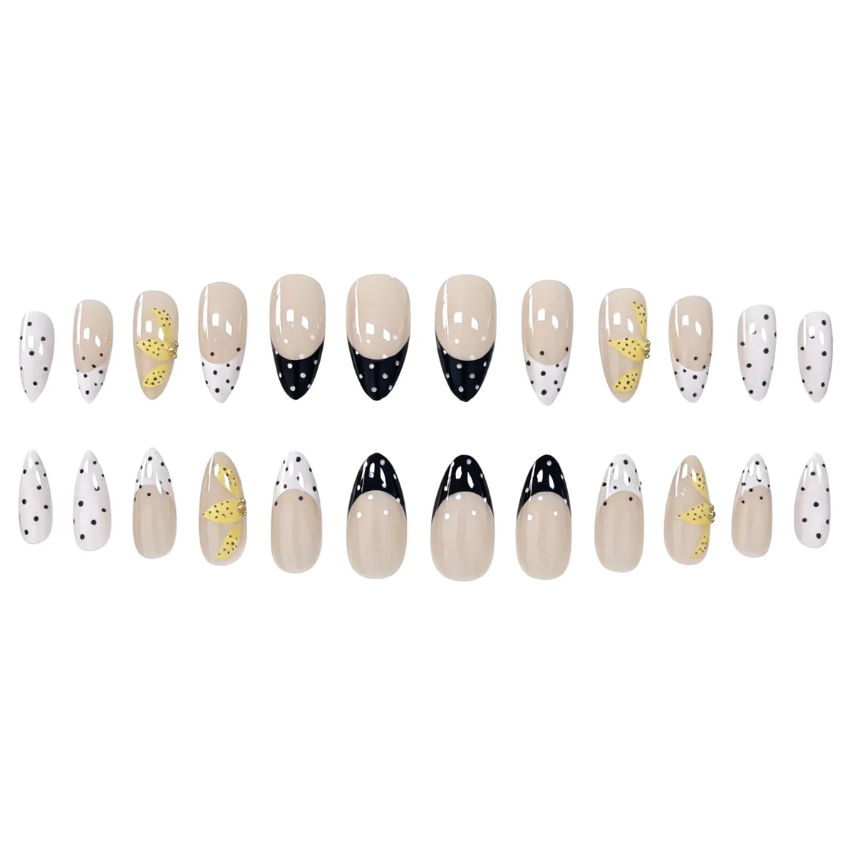 Nail Art Set Floral Designs Easy Application