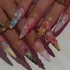 Nail Art Set Floral Designs & Easy Application