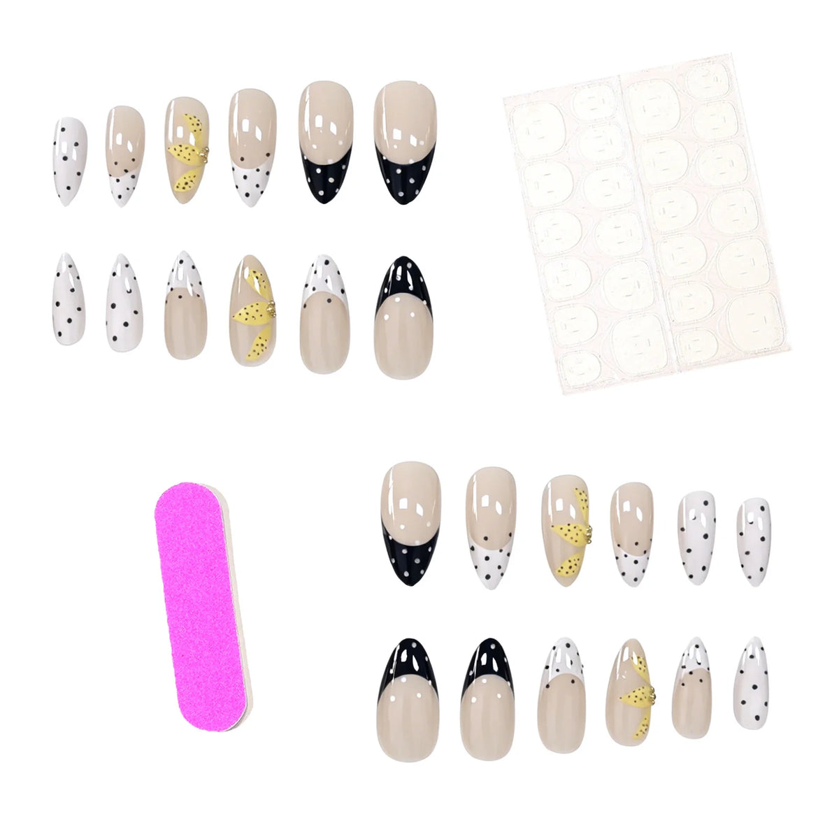Nail Art Set Floral Designs Easy Application