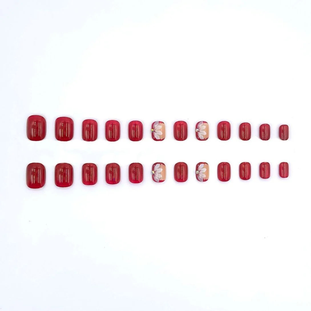 Nail Art Set Floral Designs Easy Application