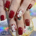 Nail Art Set Floral Designs Easy Application