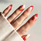 Nail Art Set Floral Designs Easy Application Long-Lasting