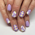 Nail Art Set Floral Designs Gel Strips & Rolled Decals