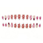 Nail Art Set Floral Designs Long-Lasting