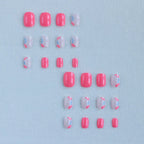Nail Art Set Floral Designs Natural Acrylic & Gel