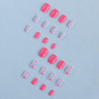 Nail Art Set Floral Designs Natural Acrylic & Gel