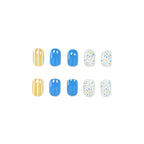 Nail Art Set Floral Designs Non-Toxic 24 Piece