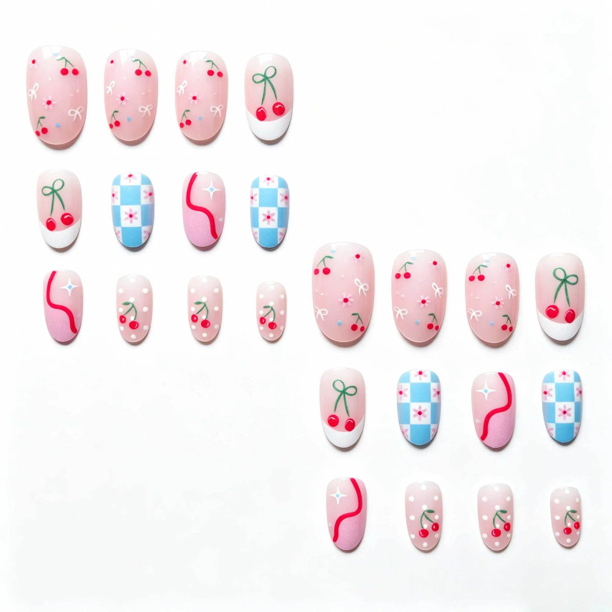 Nail Art Set Floral Designs Salon-Quality Kit