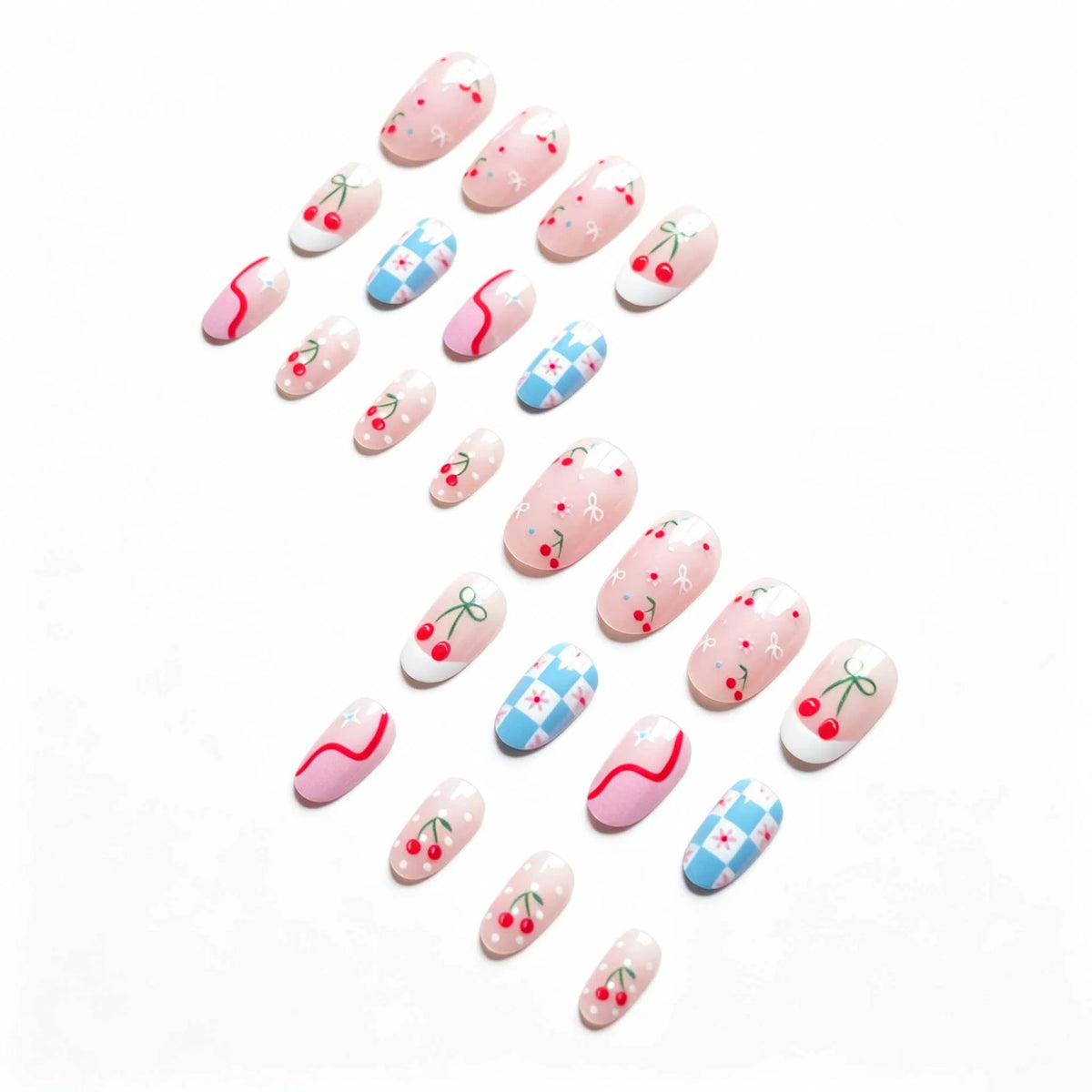 Nail Art Set Floral Designs Salon-Quality Kit