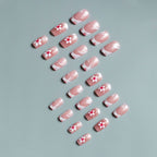 Nail Art Set Floral French Tip & Easy Application