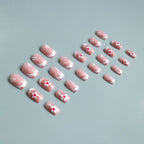Nail Art Set Floral French Tip & Easy Application