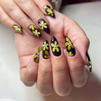Nail Art Set Floral Glue-On & Jelly-Style