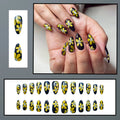 Nail Art Set Floral Glue-On & Jelly-Style