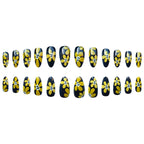 Nail Art Set Floral Glue-On & Jelly-Style