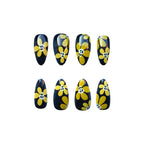 Nail Art Set Floral Glue-On & Jelly-Style