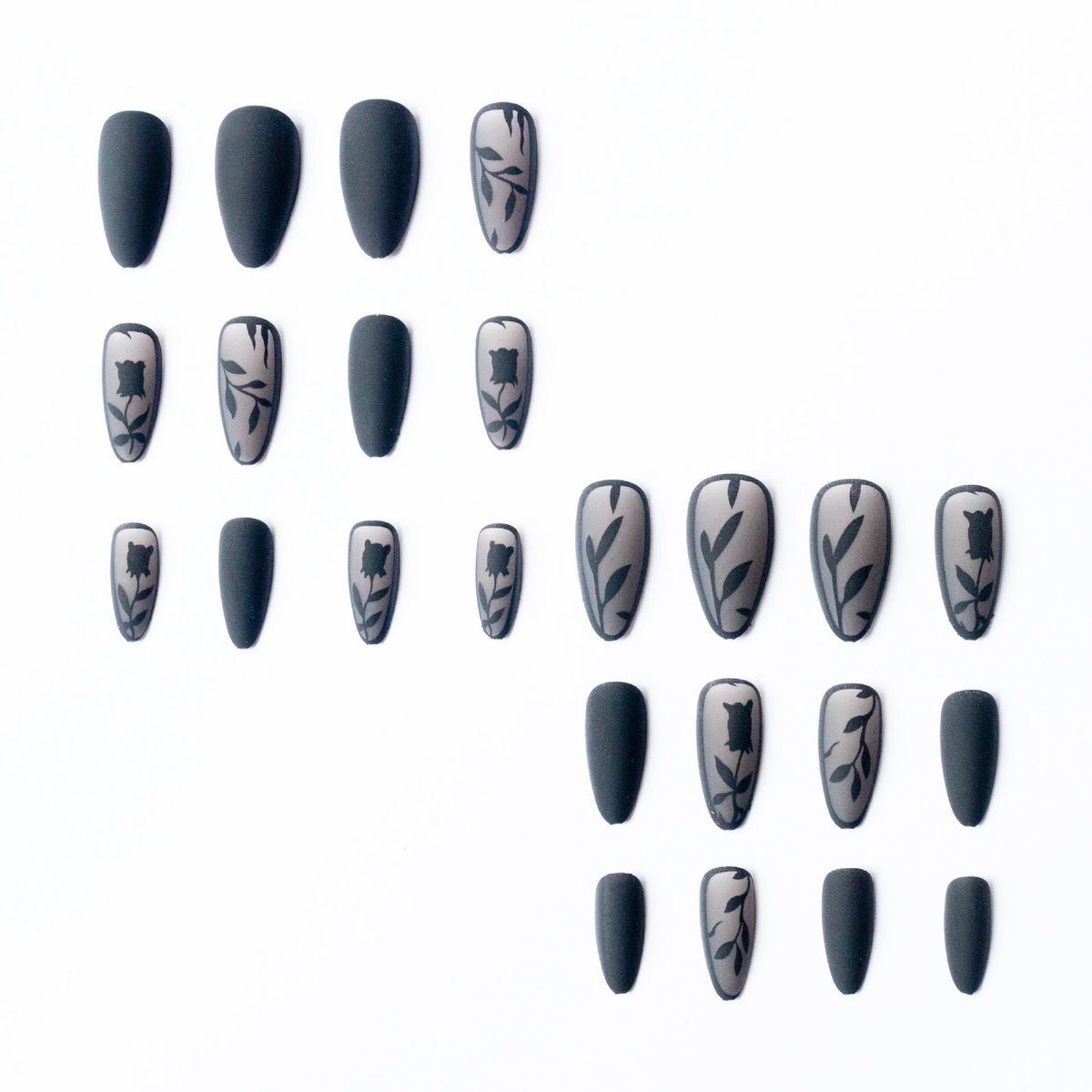 Nail Art Set Floral Nail Films & Tools