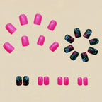 Nail Art Set Floral Peel-And-Stick Long-Lasting