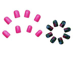 Nail Art Set Floral Peel-And-Stick Long-Lasting