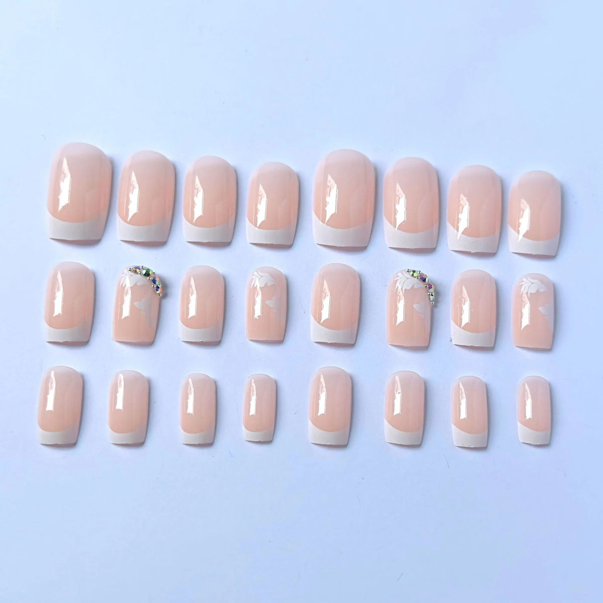 Nail Art Set Floral Peel-Off Stickers Non-Toxic