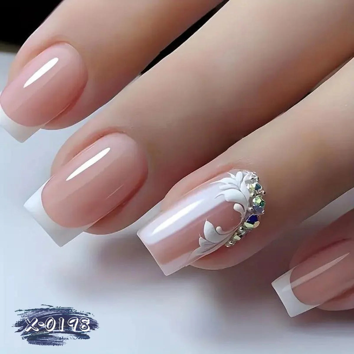 Nail Art Set Floral Peel-Off Stickers Non-Toxic