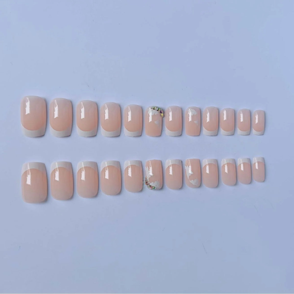 Nail Art Set Floral Peel-Off Stickers Non-Toxic