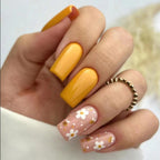 Nail Art Set Floral Stickers & Rolled Strips