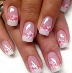 Nail Art Set Floral Stickers & Rolled Strips
