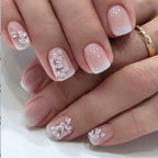 Nail Art Set Floral Stickers & Rolled Strips