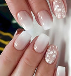 Nail Art Set Floral Stickers & Rolled Strips