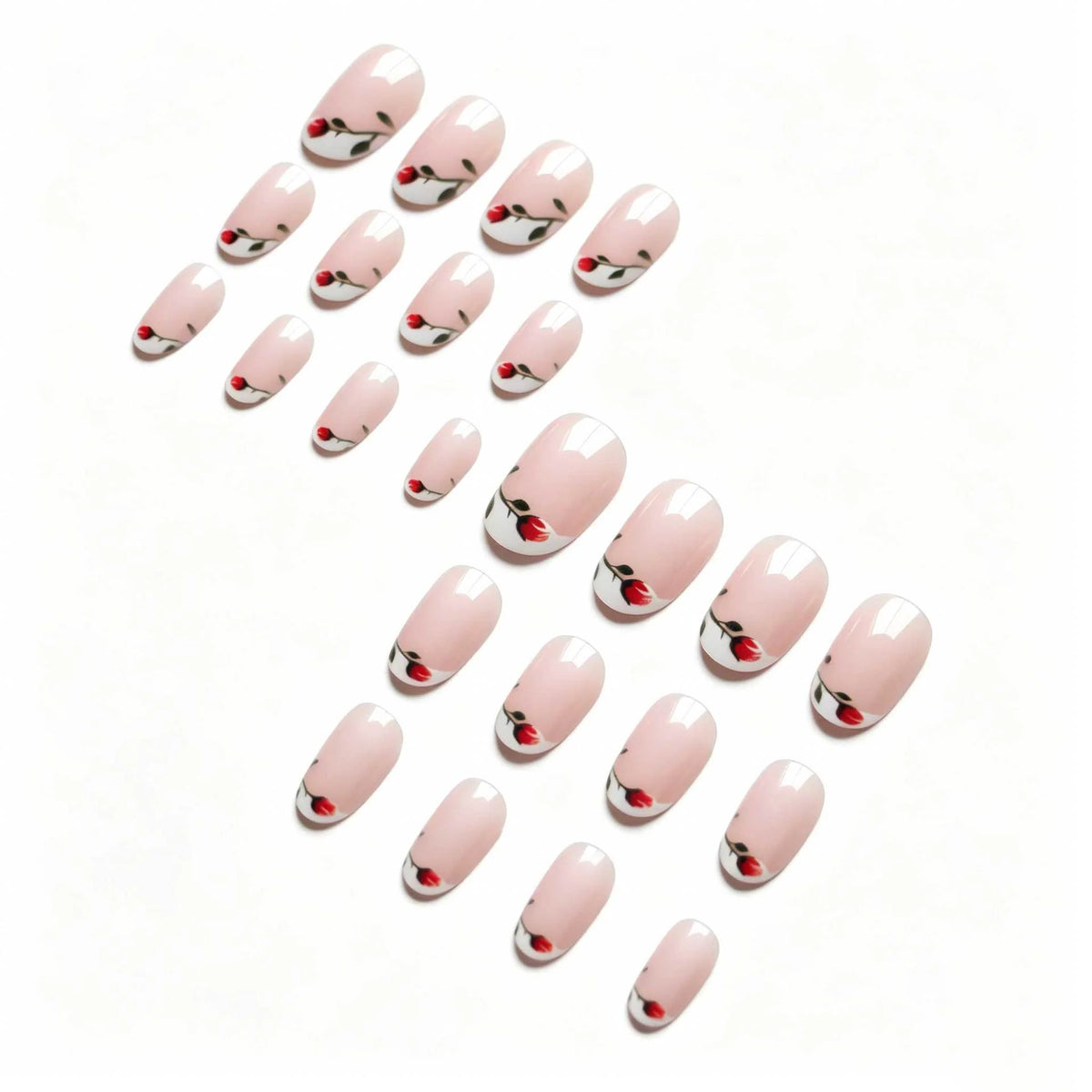 Nail Art Set Floral Stickers & Tools