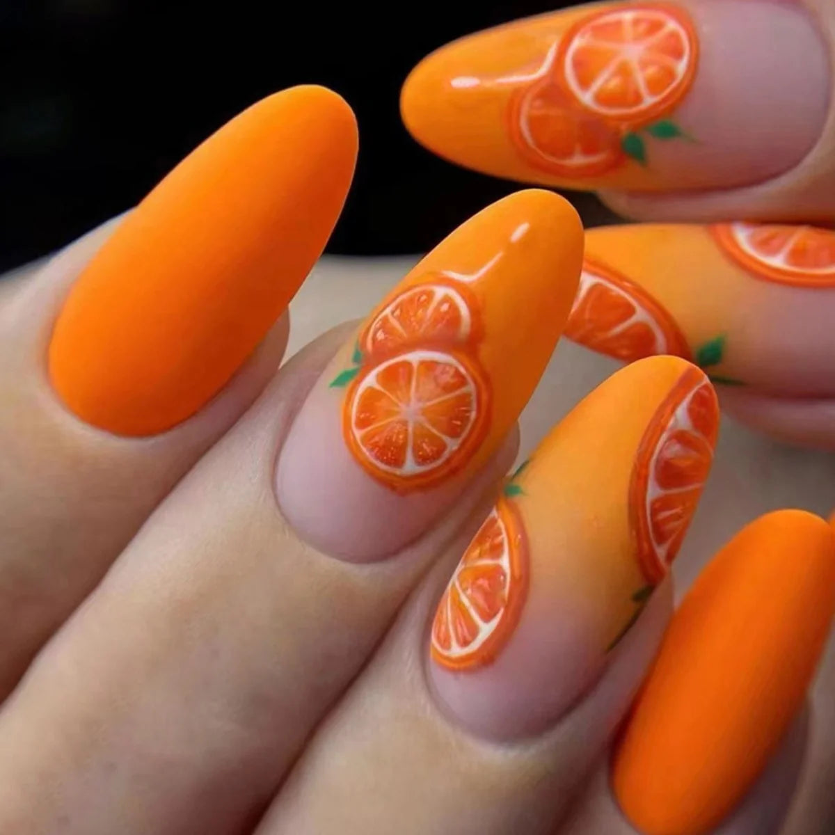 Nail Art Set Fruit Themed Adhesive Stickers