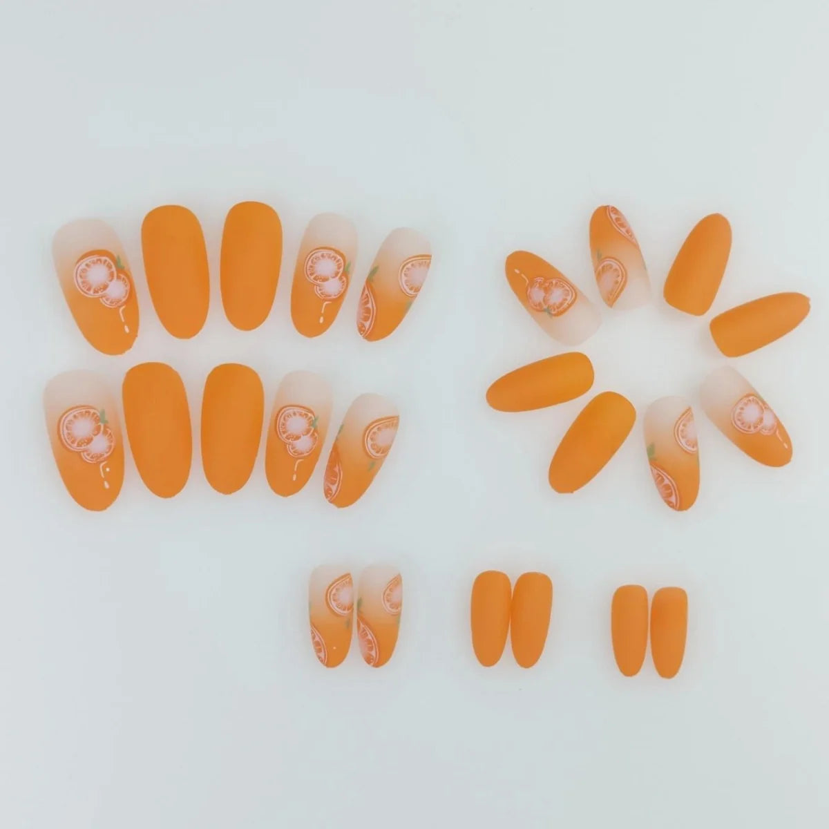 Nail Art Set Fruit Themed Adhesive Stickers