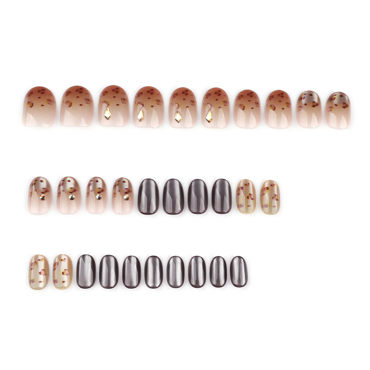 Nail Art Set Glitter Accents & Easy Application