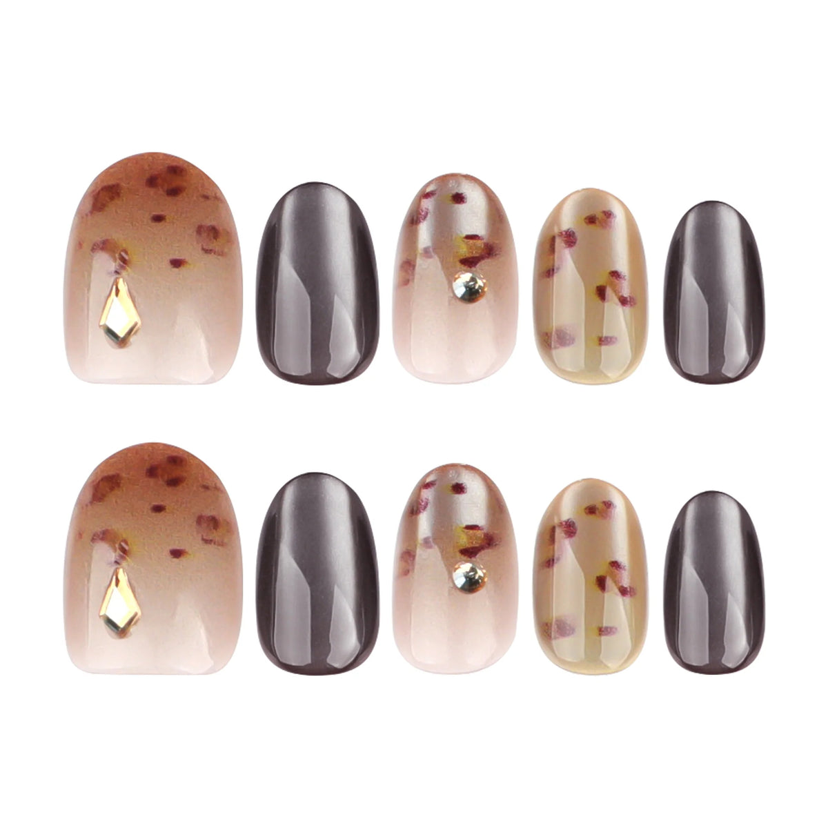 Nail Art Set Glitter Accents & Easy Application