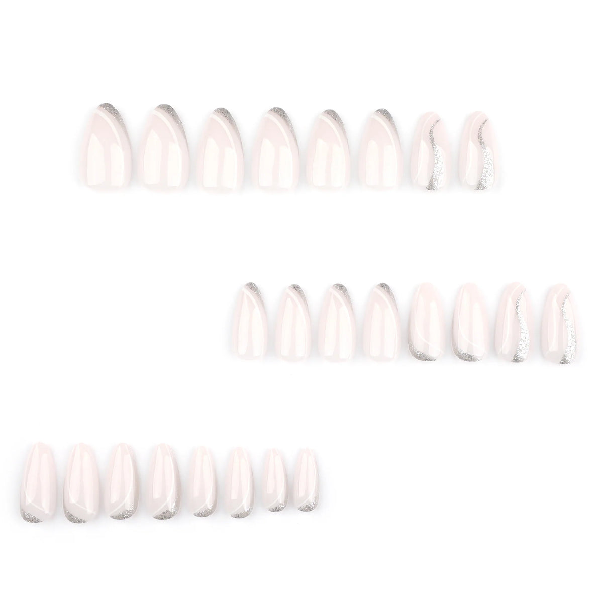 Nail Art Set Glitter Accents Skin-Friendly Low Maintenance