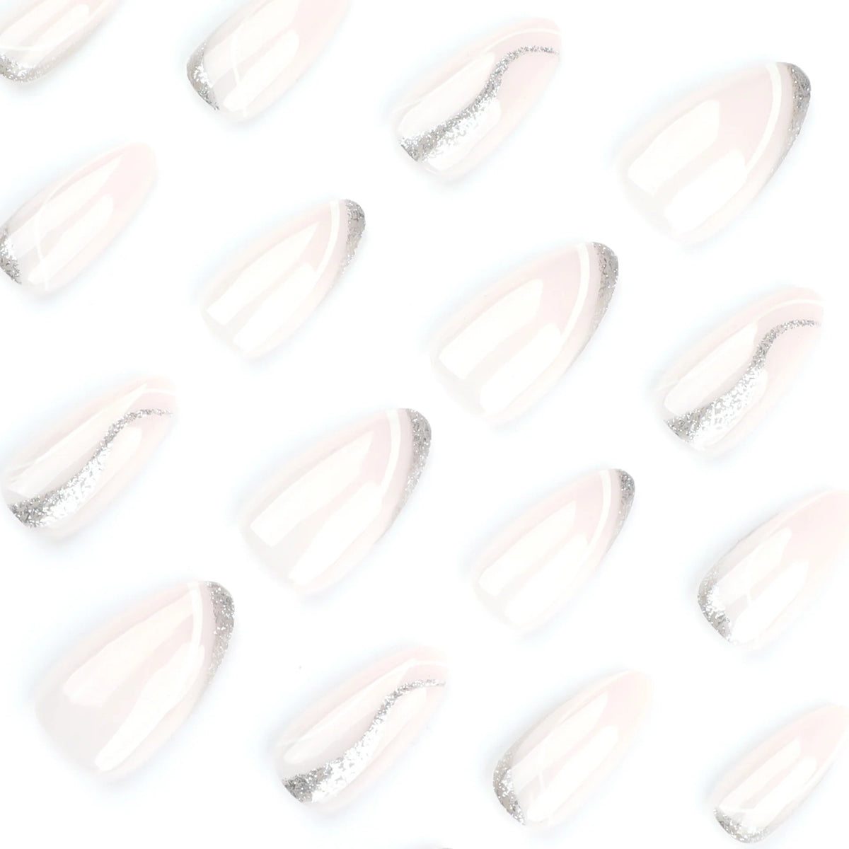 Nail Art Set Glitter Accents Skin-Friendly Low Maintenance
