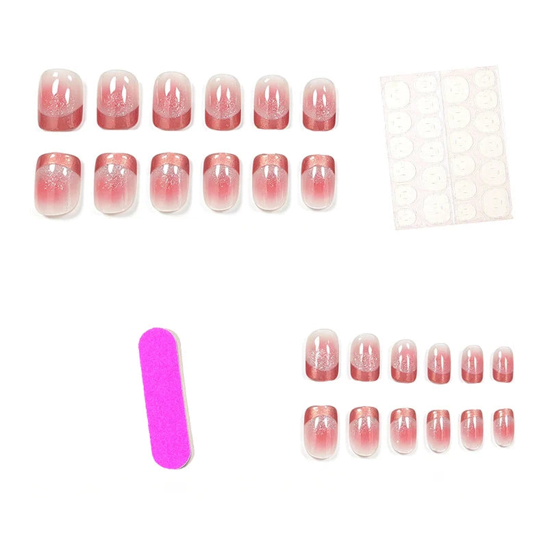 Nail Art Set Glitter Ombre DIY Kit