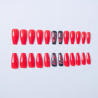 Nail Art Set Hand-Painted Rose Easy Application & Chip-Resistant