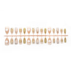 Nail Art Set Handcrafted Kitty & Heart Designs
