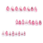 Nail Art Set Heart & Rose Design Easy Application