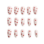 Nail Art Set Heart Stickers & Long-Lasting Polish