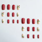 Nail Art Set Holiday Floral Designs Easy Application