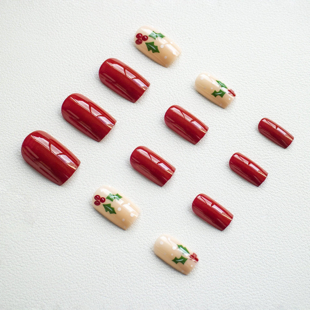 Nail Art Set Holiday Floral Designs Easy Application